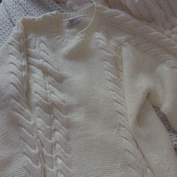Brunette the label cream sweater dress NEw - Picture 1 of 1